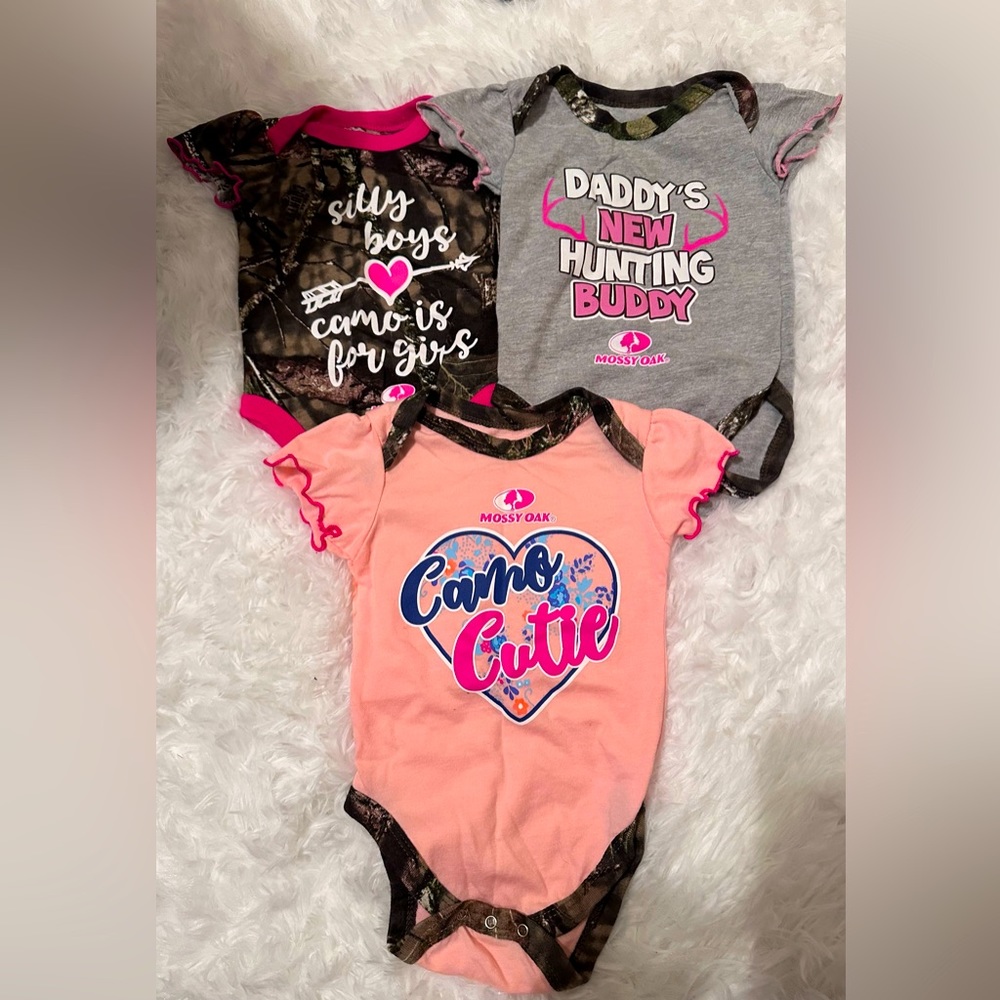 3 pack camp onesies